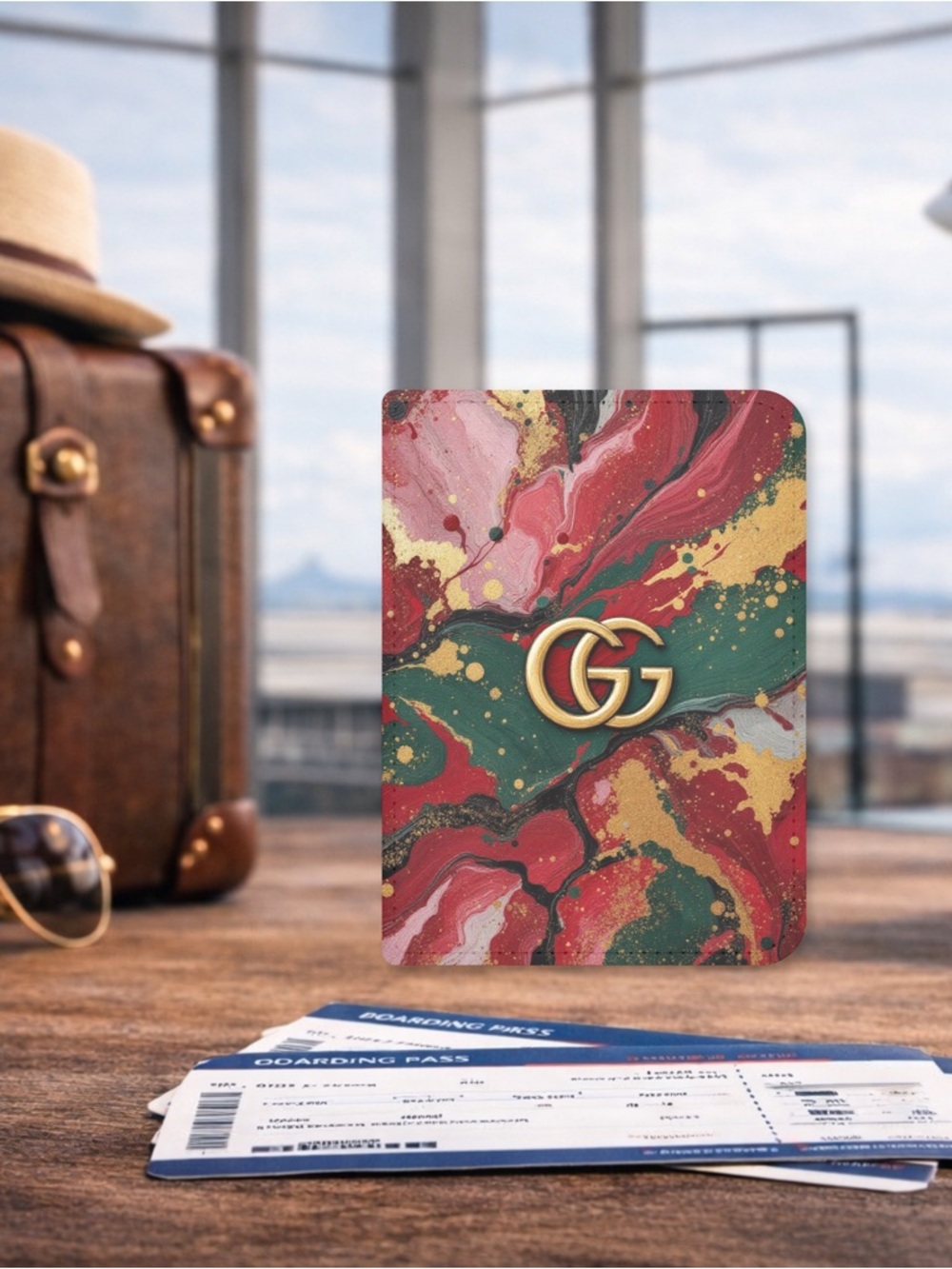 HANDMADE FASHION Passport and ID Holder